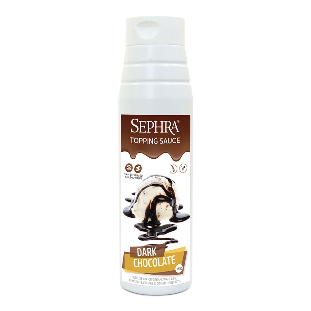 Sephra Dark Chocolate Topping Sauce 1kg_0